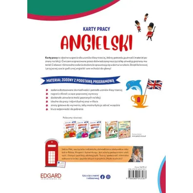 Angielski. Klasa 3. Karty pracy