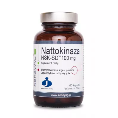 Kenay Nattokinaza Nsk-Sd 100 mg - suplement diety 60 kaps.