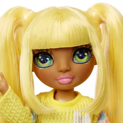 Rainbow High Junior Party Fashion Lalka Sunny Yellow Mga Entertainment