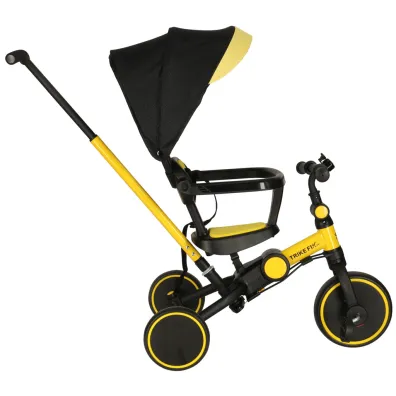 Rowerek tr�jko�owy TRIKE FIX V4 rower spacer�wka rowerek biegowy 6w1 czarny