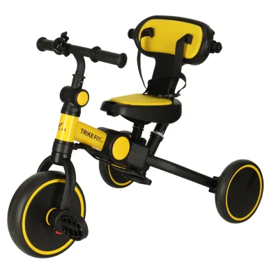 Rowerek tr�jko�owy TRIKE FIX V4 rower spacer�wka rowerek biegowy 6w1 czarny
