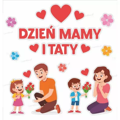 LearnHow Dzie� Mamy i Taty kwiaty dekoracje