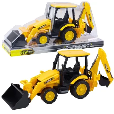 Koparka z nap�dem i ruchomymi �y�kami ��ta LeanToys