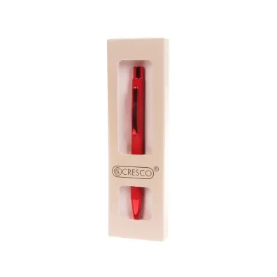 Cresco D�ugopis City w etui - czerwony