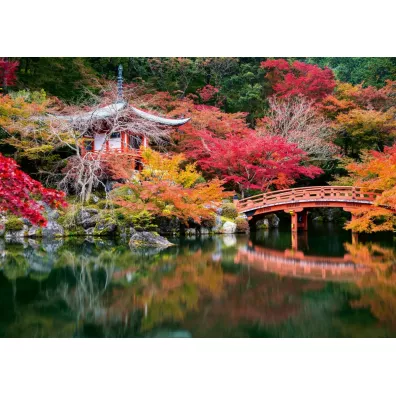 Puzzle 1000 Ogrd Daigo-ji, Kyoto, Japonia Ravensburger