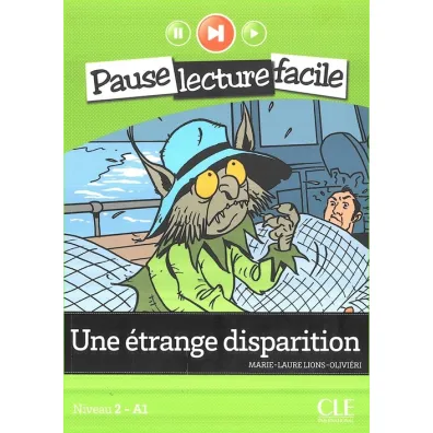 LF Une etrange disparition +CD - Lions-Olivieri Matrie-Laure