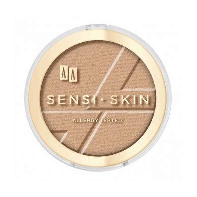 Aa Sensi Skin Modeling & Sparkling Face Bronzer modelujcy bronzer do twarzy 01 Amber 9 g