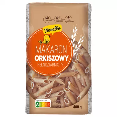 Novelle Makaron orkiszowy penoziarnisty pira 400 g