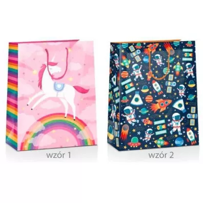 Pan Dragon Torba prezentowa Grand Kids 45x33x10cm MIX
