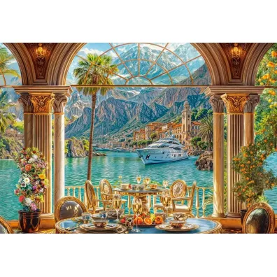Puzzle 1500 el. Mediterranean Dessert Castorland