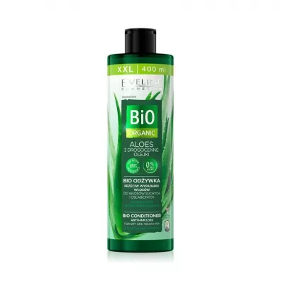Eveline Cosmetics Bio Organic biood�ywka przeciw wypadaniu w�os�w Aloes 400 ml