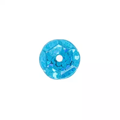 Cekiny hologramowe H 120 turkusowy 6mm, 10g