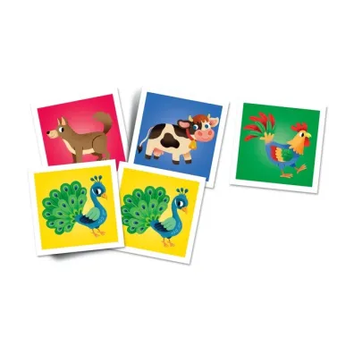 Memo Farm Animals Clementoni