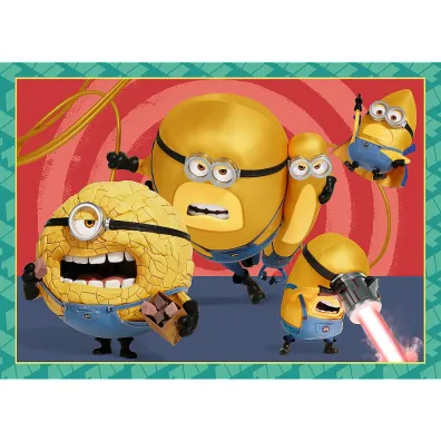 Puzzle 4w1 - Zwariowane Minionki (35+48+54+70 el.) Trefl