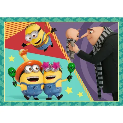 Puzzle 4w1 - Zwariowane Minionki (35+48+54+70 el.) Trefl