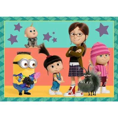Puzzle 4w1 - Zwariowane Minionki (35+48+54+70 el.) Trefl
