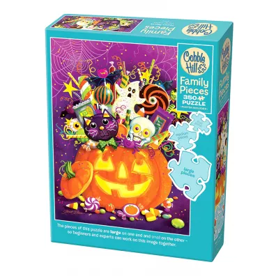 Puzzle 350 el. Cukierek albo psikus Cobble Hill