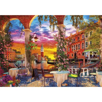 Puzzle 4000 el. Wenecja W�ochy Educa