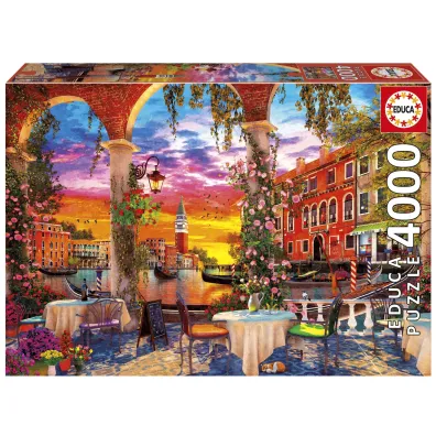 Puzzle 4000 el. Wenecja W�ochy Educa