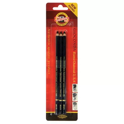 Koh-I-Noor Wgiel w drewnie 8811 3 szt.
