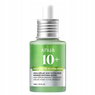Anua Azelaic Acid 10 Hyaluron Redness Soothing Serum Serum z Kwasem Azelainowym i Hialuronowym 30 ml