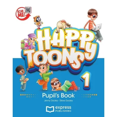 Happy Toons 1. Edycja mi�dzynarodowa. Pupil's Book + DigiBook - Jenny Dooley, Steve  Dooley