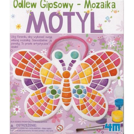 Odlewy gipsowe Mozaika Motyl M211. 4615 RUSSEL 4M