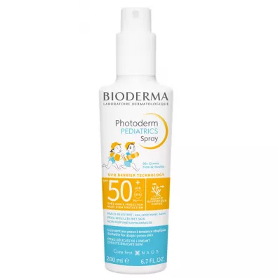 Bioderma Photoderm Pediatrics Spray spray przeciwsoneczny dla dzieci SPF50+ 200 ml