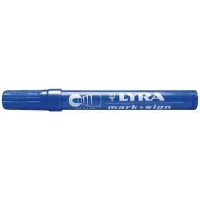 Fila Marker permanentny MARK+SIGN fine 1-4mm blue