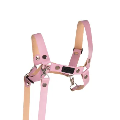 Kantar dla Hobby Horse wodze ekosk�ra r�owy Handlosfera