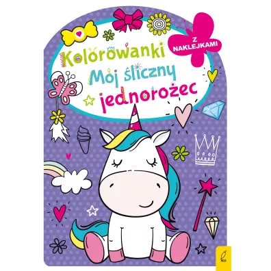 Kolorowanka z wykrojnikiem. Mj liczny jednoroec