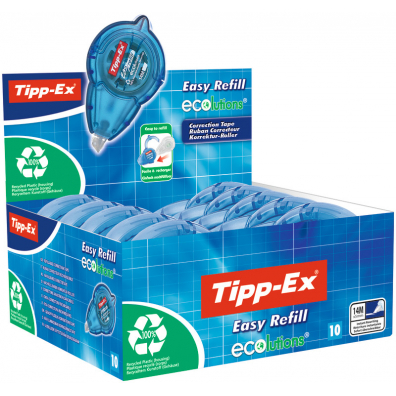 Tipp-Ex Korektor Easy Refill Ecolutions 10 szt.