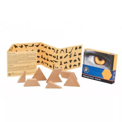 Puzzle drewniane. Seria Eto Big Fun Republic (Puzzlomatic)