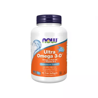 Now Foods Ultra Omega 3-D Suplement diety 90 kaps.