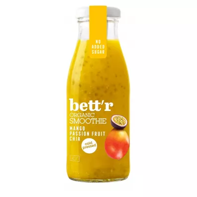Bettr Smoothie t�oczone na zimno z mango, marakuj� i chia 250 ml Bio