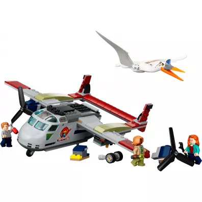 LEGO Jurassic World Kecalkoatl: zasadzka z samolotem 76947