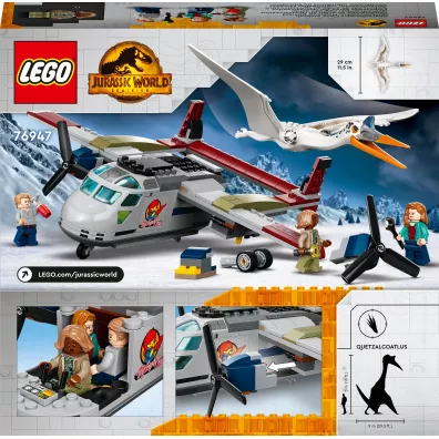 LEGO Jurassic World Kecalkoatl: zasadzka z samolotem 76947