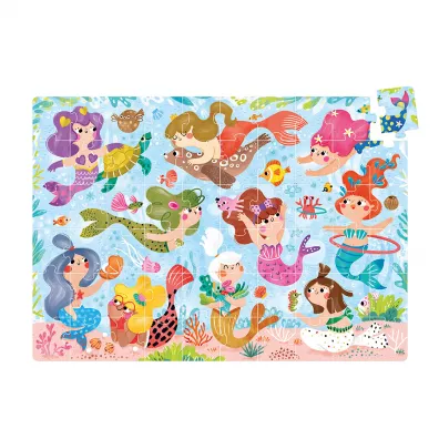Magiczne puzzle 60 el. CzuCzu. Syrenki Bright Junior Media
