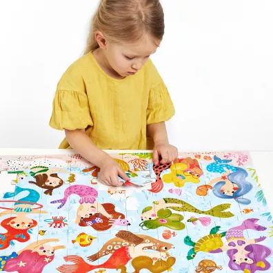 Magiczne puzzle 60 el. CzuCzu. Syrenki Bright Junior Media