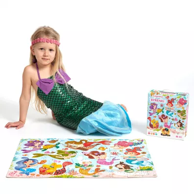 Magiczne puzzle 60 el. CzuCzu. Syrenki Bright Junior Media