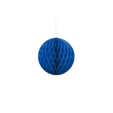 PartyDeco Kula bibu�owa niebieski 10cm