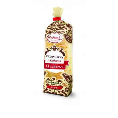 Polmak Makaron 12 Jajeczny Przepi�rczy Krajanka 250 g