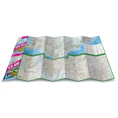 Islandia laminowana mapa samochodowo-turystyczna 1:500 000 2026