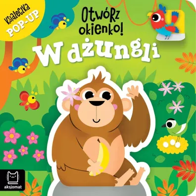 Otw�rz okienko  W d�ungli. Ksi��eczka pop-up - Anna Podg�rska