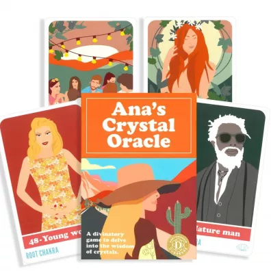 Anas Crystal Oracle, karty do wrenia, edycja francuska