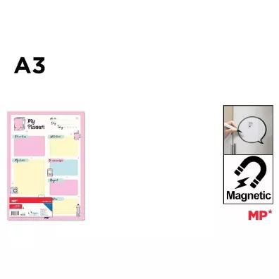 Mp Main Paper Planer magnetyczny A3 osobisty miesi�czny