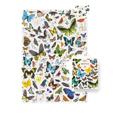 Puzzle Puzzlove CzuCzu 1000 el. Motyle Bright Junior Media