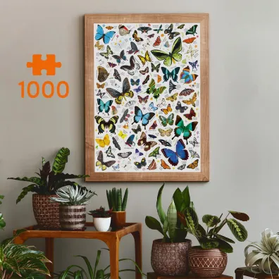 Puzzle Puzzlove CzuCzu 1000 el. Motyle Bright Junior Media