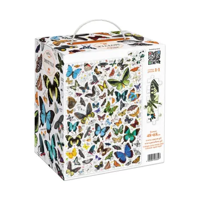 Puzzle Puzzlove CzuCzu 1000 el. Motyle Bright Junior Media