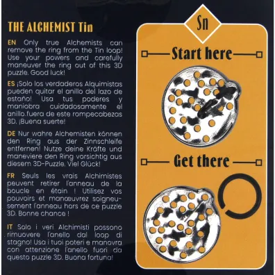 The Alchemist Puzzles: Tin �amig��wka Recent Toys
